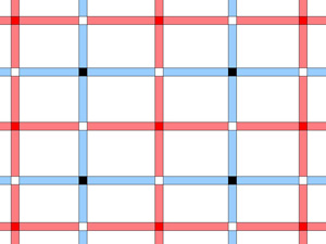 The charging and discharging interlaced grids